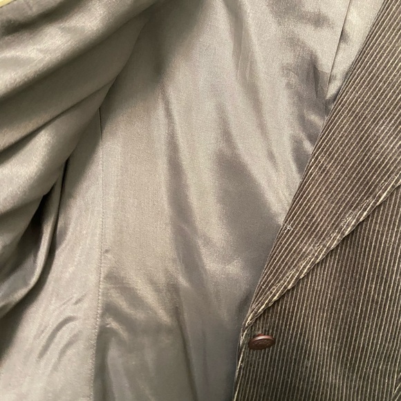 Nautica NWT dark brown corduroy size 12 blazer - Picture 4 of 6